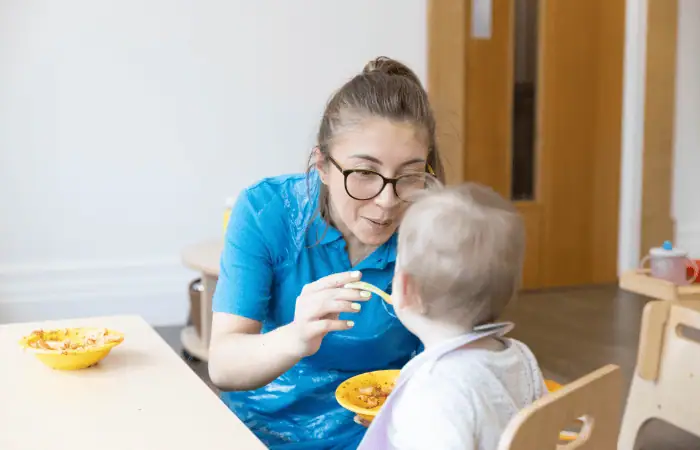 Baby Nutrition at Monkey Puzzle Day Nurseries Olympia